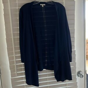 Navy Blue Cardigan